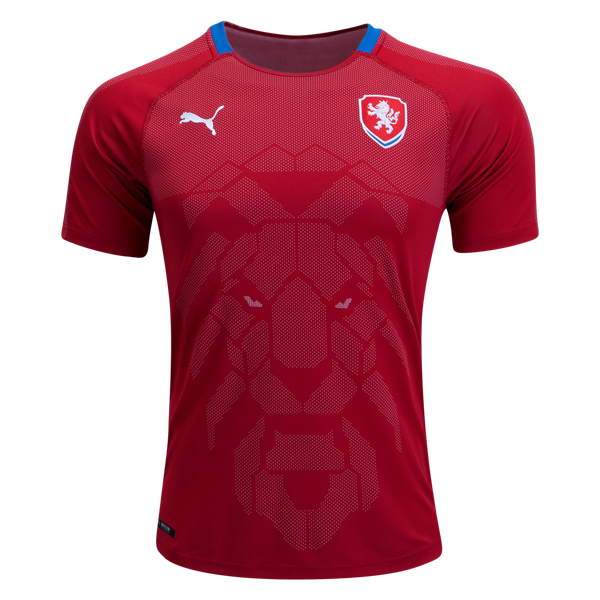 Czech Republic Home 2018 World Cup Soccer Jersey Shirt